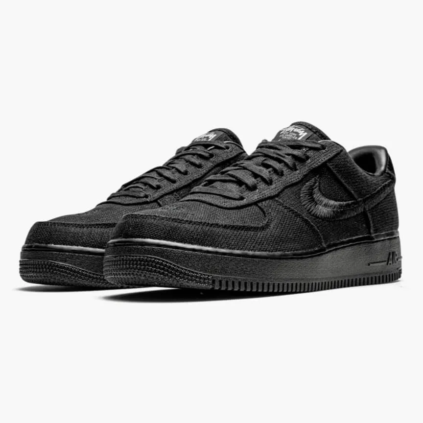 Air Force 1 X Stussy Black